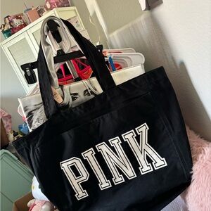 VS pink tote bag! Vintage tote! Perfect condition 🔥🔥🔥🔥